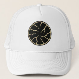 Cracked Surface Graphics Trucker Hat Truckerkappe