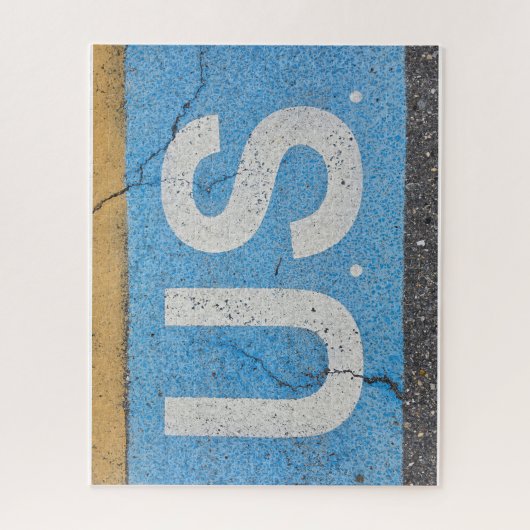 Cracked U.S. Puzzle (Vertikal)