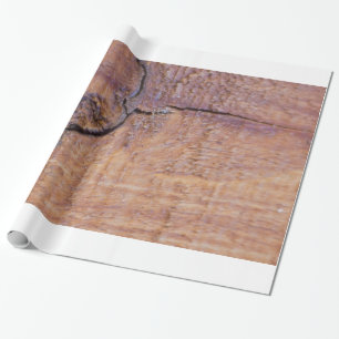 Cracked Wood Geschenkpapier