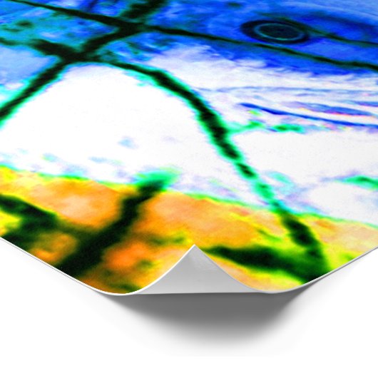 Cracker Astronaut Poster (Ecke)