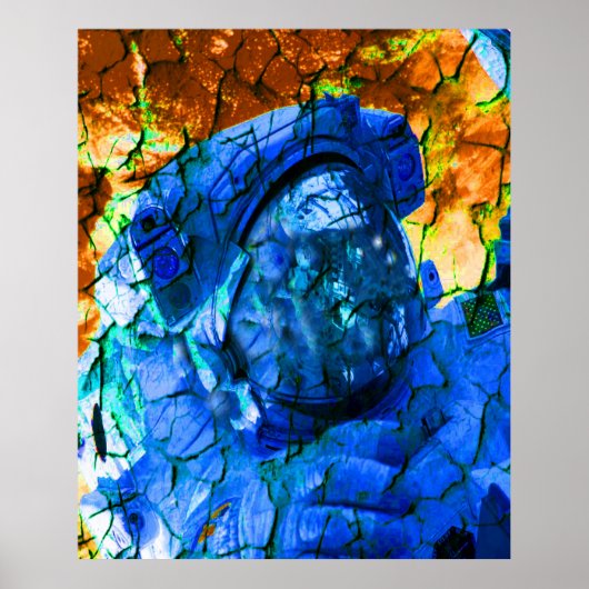 Cracker Astronaut Poster (Vorne)