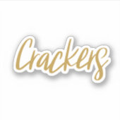 Cracker-Speichersticker Aufkleber (Vorderseite)