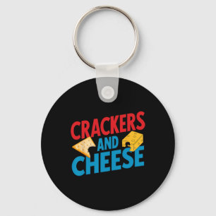 Cracker und Käse, die Vintage Halloween Cou Schlüsselanhänger