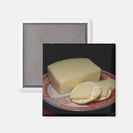Cracker und Käse Magnet (Vorderseite/Rückseite)