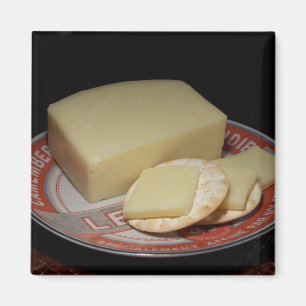 Cracker und Käse Magnet