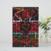 Crackfahne: Einfach Behalten - kenianische Widerst Briefpapier (Stehend Vorderseite)