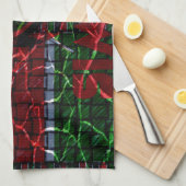 Crackfahne: Einfach Behalten - kenianische Widerst Handtuch (Viertel Falte)