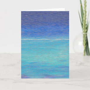 Crackfresco Karibisches Blaues Meer Karte