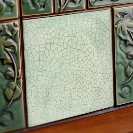 Crackgrün Fliese