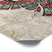 Crackhaida Two Heart Spirit Bird Poster (Ecke)