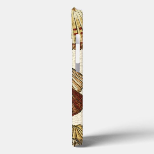 Crackig Antike Muscheln Case-Mate iPhone Hülle (Rückseite / Links)