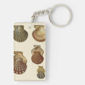 Crackig Antike Muscheln Schlüsselanhänger (Rückseite)