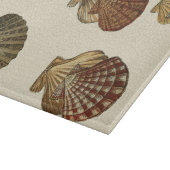 Crackig Antike Muscheln Schneidebrett (Ecke)