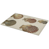 Crackig Antike Muscheln Schneidebrett (Ecke)