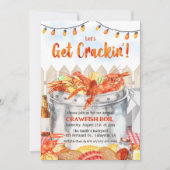 Crackin'Crawfish Boil Einladung (Vorderseite)