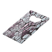 Cracking Bottle Opener Geldbeutel Flaschenöffner (Rückseite Schrägansicht)