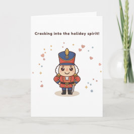 Cracking Into the Holiday Spirit  Karte
