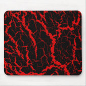 Cracking Space Lava - Red Mousepad (Vorne)