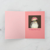 Crackingbird-Babykarte Karte (Innenseite)