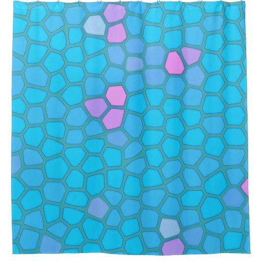 Crackle Duschvorhang (Vorderseite)