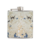 Crackle Paint Flachmann (Vorderseite)