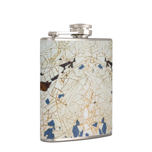 Crackle Paint Flachmann (Rechts)