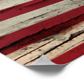 Crackle Paint | Irish American Flag Poster (Ecke)