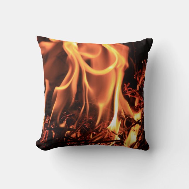 Cracklin Fire Pillow Kissen (Vorderseite)