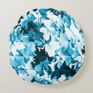 Crackling Ice.... Rundes Kissen