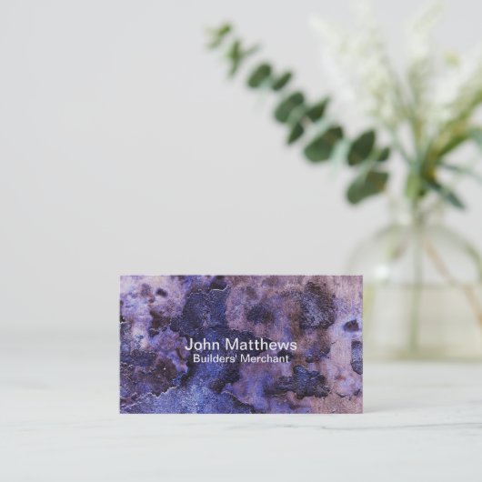 Crackplakat Visitenkarte (Stehend Vorderseite)