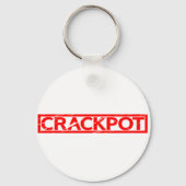 Crackpot-Briefmarke Schlüsselanhänger (Rückseite)