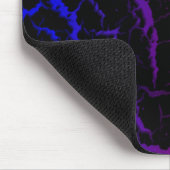 Crackraum Lava - Blau/Lila Mousepad (Ecke)