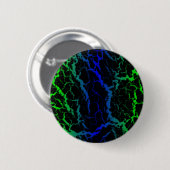 Crackraum Lava - grün/blau Button (Vorne & Hinten)