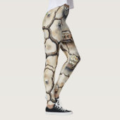 Cracks Earth Dry Seamless Pattern Leggings (Rechts)