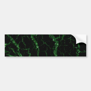 Cracks Space Lava - Glitzer Green Autoaufkleber