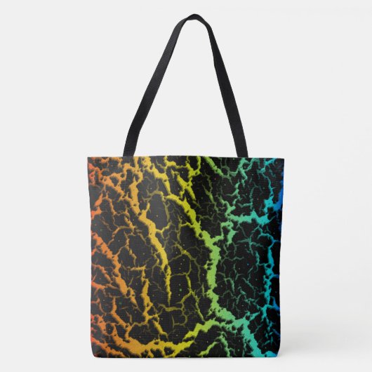 Cracks Space Lava - Heat ROYCB Tasche (Vorderseite)