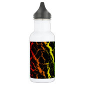 Cracks Space Lava - Light Spectrum Edelstahlflasche (Links)