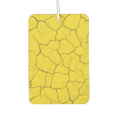 Cracksenholz Gelber Kfz-Freshener Autolufterfrischer (Vorderseite)