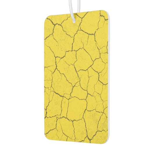 Cracksenholz Gelber Kfz-Freshener Autolufterfrischer (Links)