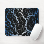 Crackspace Lava - Blau/Weiß Mousepad (Mit Mouse)