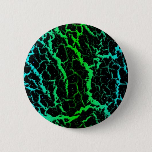 Crackspace Lava - Cyan/Green Button (Vorderseite)