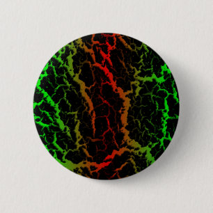 Crackspace Lava - Grün/Rot Button
