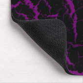 Crackspace Lava - Lila Mousepad (Ecke)