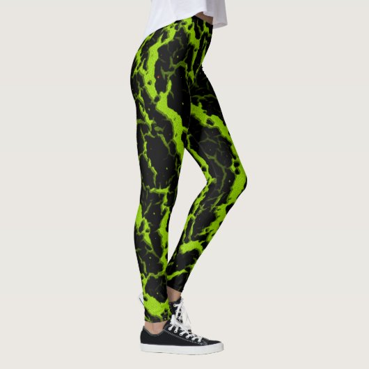 Crackspace Lava - Limon Leggings (Rechts)