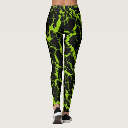 Crackspace Lava - Limon Leggings (Rückseite)