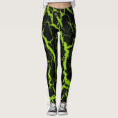 Crackspace Lava - Limon Leggings (Vorderseite)