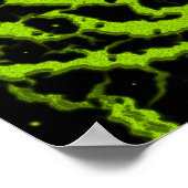 Crackspace Lava - Limon Poster (Ecke)