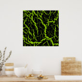 Crackspace Lava - Limon Poster (Küche)