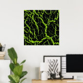 Crackspace Lava - Limon Poster (Heimbüro)