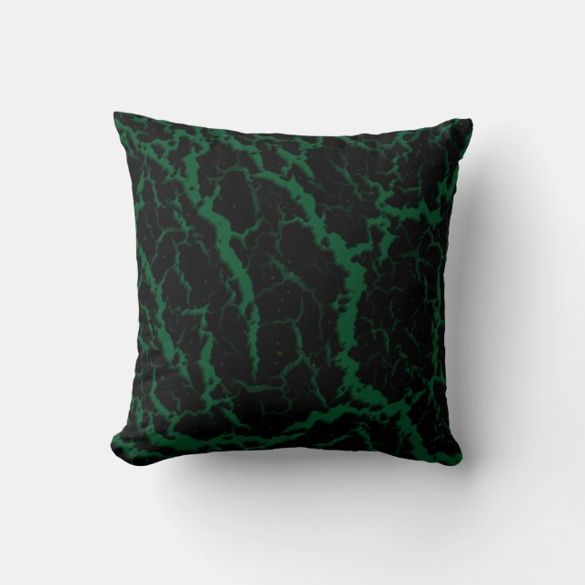 Crackspace Lava - Wald Kissen (Vorderseite)